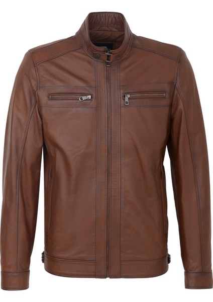 Taba Hakiki Deri Erkek Hakiki Deri Mont - E25KDM310604-R46