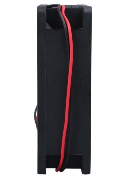 CF-241 DC12V 80X80X25MM Aksiyel Fan - 20CM Siyah-Kırmızı Güç Kablolu modelleri