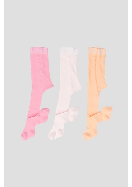 3 Adet Pamuklu Kız Bebek ve Çocuk Külotlu Çorap fiyatları