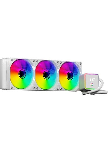 Frısby FCL-360W Argb 360 Lıquıd Cooler Whıte