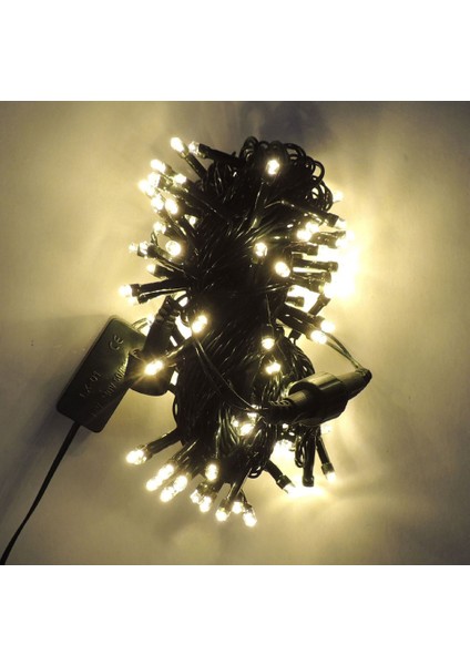 Ip LED Dış Mekan Aydınlatma Yeşil Kablo Gün Işığı 10 Metre