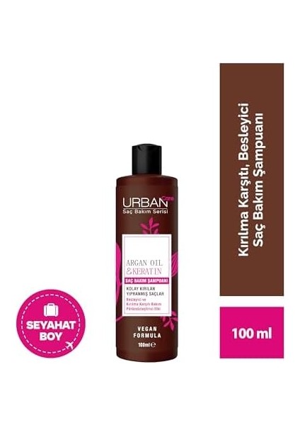 Urban Care Argan Oil&keratin Şampuan, 100 ml fiyatları