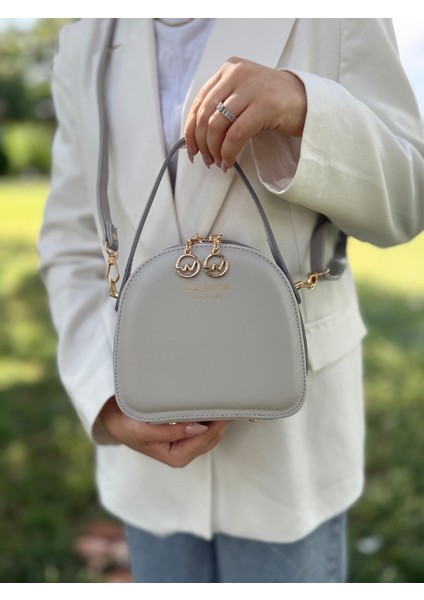 Nçs Bölmeli Ayarlanabilir Askılı Sade ve Şık Kutu Model Kadın Çapraz Omuz ve El Çantası Çantası