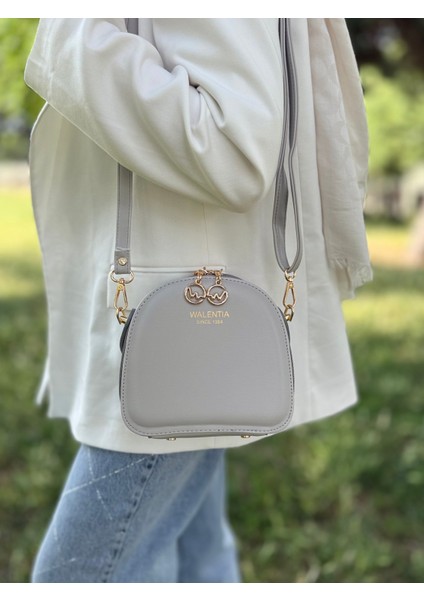 Nçs Bölmeli Ayarlanabilir Askılı Sade ve Şık Kutu Model Kadın Çapraz Omuz ve El Çantası Çantası