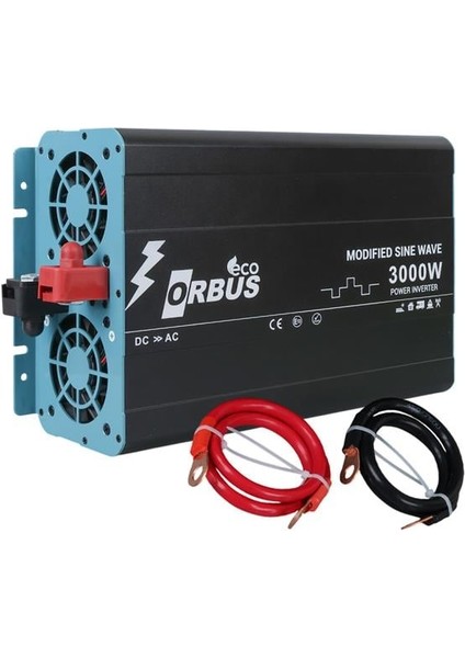 ORB3000M 12 Volt - 3000 Watt Eco Modified Sinus Inverter