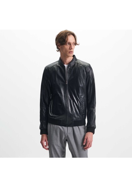 Four Season Siyah Deri Erkek Deri Mont - E25KDM310609-Q3H modelleri
