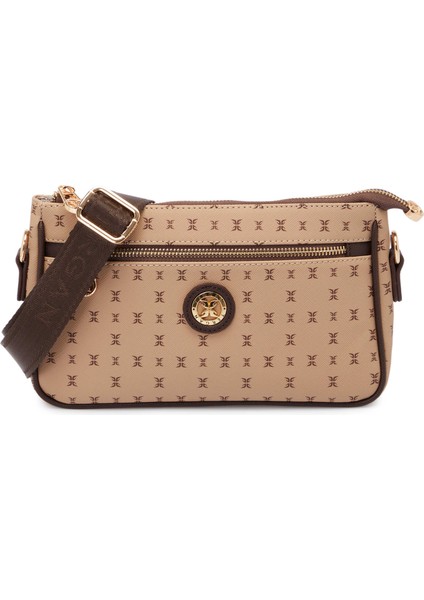 Bej Print Kadın El Çantası - S25K1PR09183-T2E