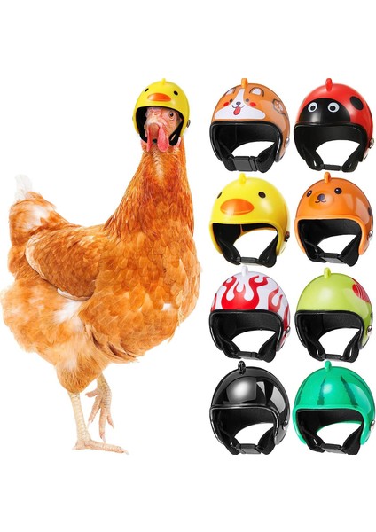 Mini Kask Koruma Tavuk Kask Tavuk Şapka Kuş Şapka Başlık Evcil Hayvan Malzemeleri Şapka (Yurt Dışından) indirimleri