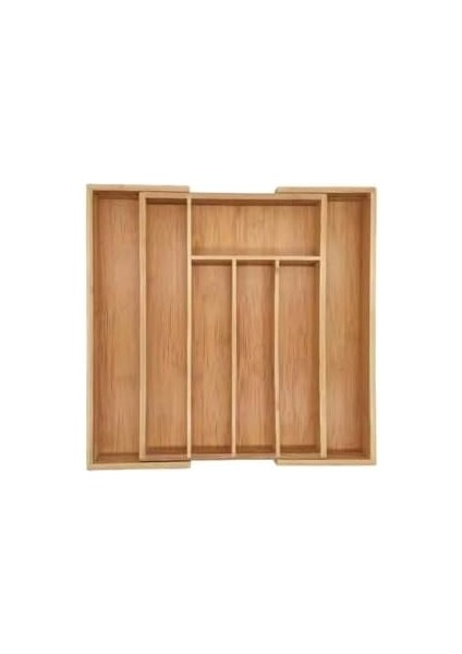 Mutfak Bambu Ayarlanabilir Çekmece Içi Ölçü Ayarlı Kaşıklık 5-7 Bölmeli fiyatları