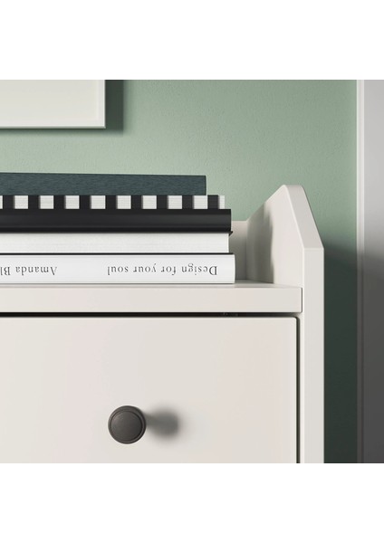 Hauga 3 Çekmeceli Şifonyer Beyaz 70 x 84 cm