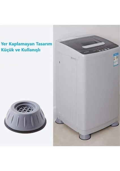 Adet Ayak Pedi Gürültü Engelleyici Kauçuk Çamaşır Makinesi Pedleri - Ses Kesici Zemin modelleri