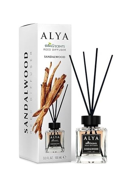 Alya Scents Sandalwood Bambu Çubuklu Oda Kokusu - Sandal Ağacı Kokusu fiyatları