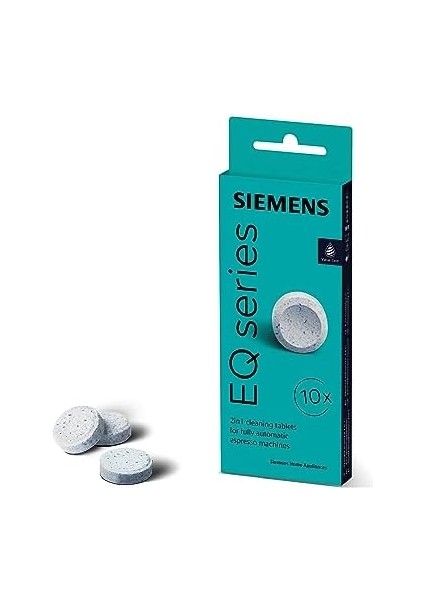 TZ80001A Temizleme Tabletleri, 10 Adet, Kahve Yağı Kalıntılarını Ideal Şekilde Giderir, Orijinal Aksesuar, Eq Serisi Tam Otomatik Kahve Makineleri ve Tam Otomatik Makineler Için fiyatları