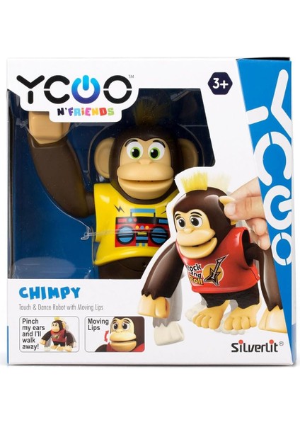 Chimpy Le Affe, Verschiedene Looks Zum Sammeln, 15 Cm, 88564, Nc