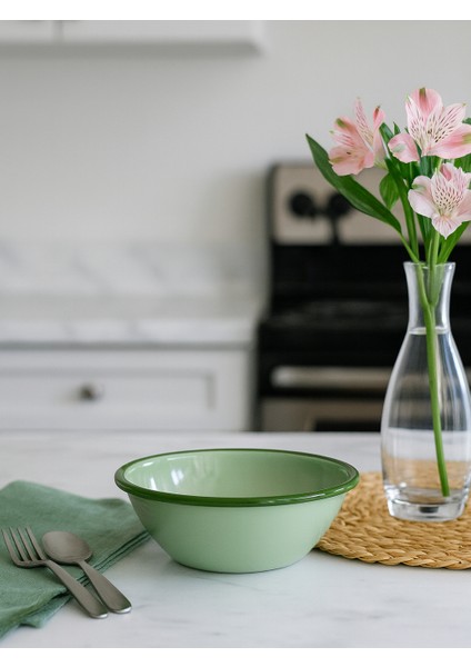 Emaye Kase 20 cm Mint