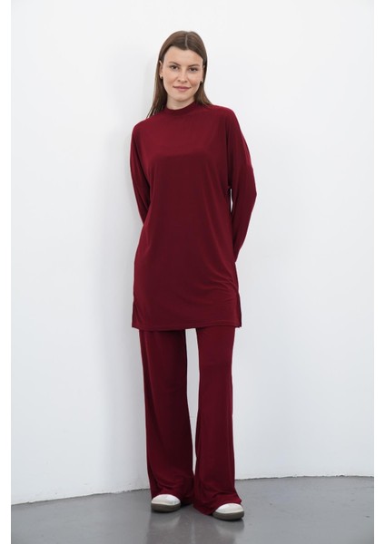 Sandy Pantolon&tunik Takım-Bordo fiyatları