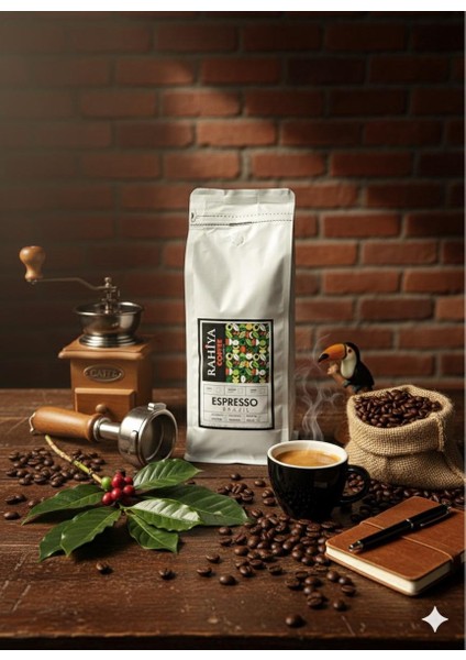 Espresso Brezilya Single Orjin Kahve Çekirdeği 500GR (Rio Minas)