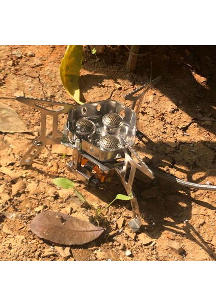 Açık Hava Gazlı Piknik Ocağı Ultra Hafif Taşınabilir Güçlü Sırt Çantası (Yurt Dışından) modelleri