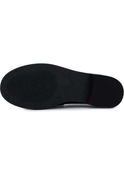 Kadın Hakiki Deri Siyah Kroko Loafer Ayakkabı 294 10832 Bn Ayk SK25-26 Sıyah Kroko fırsatları