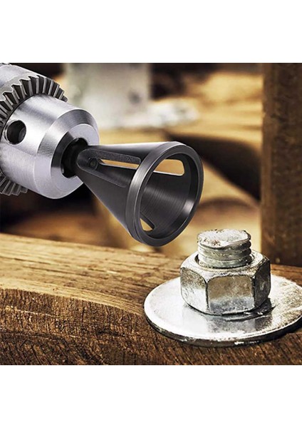 Matkap Ucuna Takılan Civata Çapak Alma Temizleme Aparatı