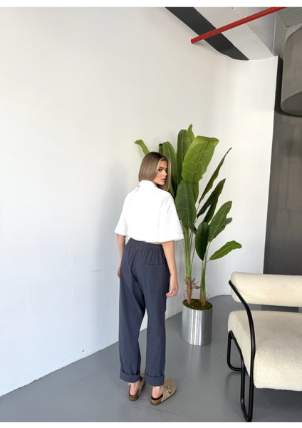 Jemmy Kadın Keten Pantolon W305-40 fırsatları