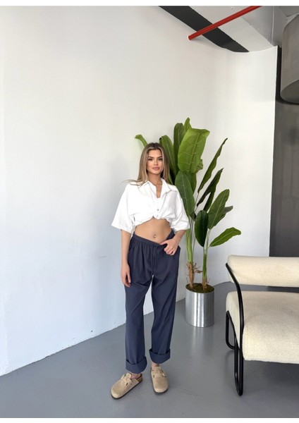 Jemmy Kadın Keten Pantolon W305-40 indirimleri