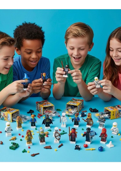 2 Adet Sürpriz Model Aksesuarlı Brick Figür 76 Farklı Model 10 Cm. Minecraft Örümcek Adam indirimleri