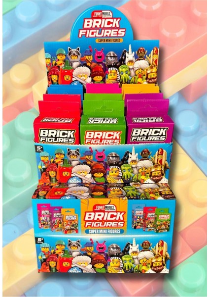 2 Adet Sürpriz Model Aksesuarlı Brick Figür 76 Farklı Model 10 Cm. Minecraft Örümcek Adam