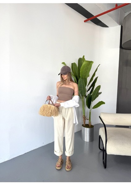 Jemmy Kadın Keten Pantolon W305-23 fiyatları