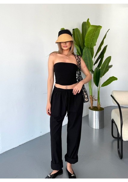 Jemmy Kadın Keten Pantolon W305-12