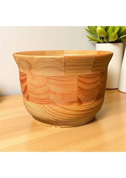 🌲✨ El Yapımı Çam Ağacından Ahşap Kase modelleri