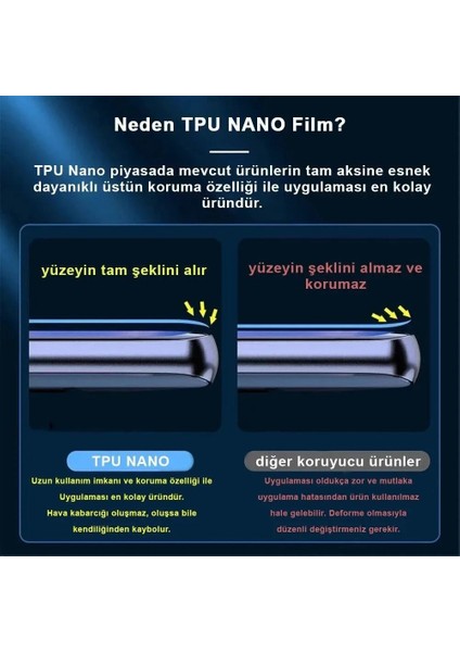 Apple iPhone 17 Pro Max Için Özel Tpu Nano Ekran Koruyucu modelleri