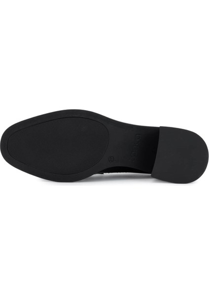 Kadın Hakiki Deri Siyah Rugan Makosen Ayakkabı 488 1130 Bn Ayk SK25-26 Sıyah Krsk Rgn fırsatları