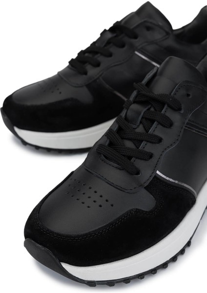 Kadın Hakiki Deri Siyah Süet Sneakers & Spor Ayakkabı 258 3482 Bn Ayk SK25-26 Syh Suet/dr/ant modelleri