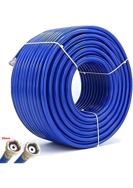 Sel Basınçlı Ilaçlama Makinası Hortumu 8.5mm 75 Bar 100MT Mavi