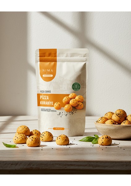 Glütensiz Pizza Kurabiye 50 G