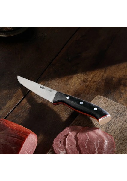 32101 Kurban, Kasap Bıçağı 14,5 cm - Kahverengi Perçinli Kompozit Sap fiyatları