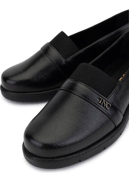 Kadın Hakiki Deri Siyah Floter Casual Ayakkabı 1095 SZ504 Bn Ayk SK25-26 Sıyah Fltr modelleri