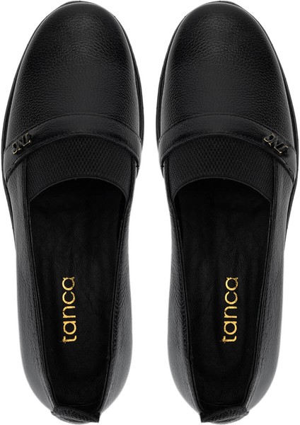 Kadın Hakiki Deri Siyah Floter Casual Ayakkabı 1095 SZ504 Bn Ayk SK25-26 Sıyah Fltr indirimleri