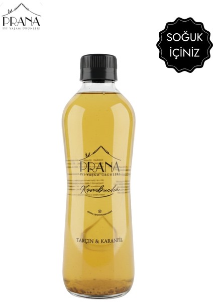 Kombucha Tarçın & Karanfil - 6*330ml - Fermente Probiyotik İçecek fırsatları