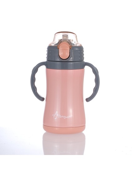 Çocuk Termosu - 280 ml | Sızdırmaz Çift Cidarlı, Vakum Yalıtımlı | Paslanmaz Çelik Pipetli Termos modelleri