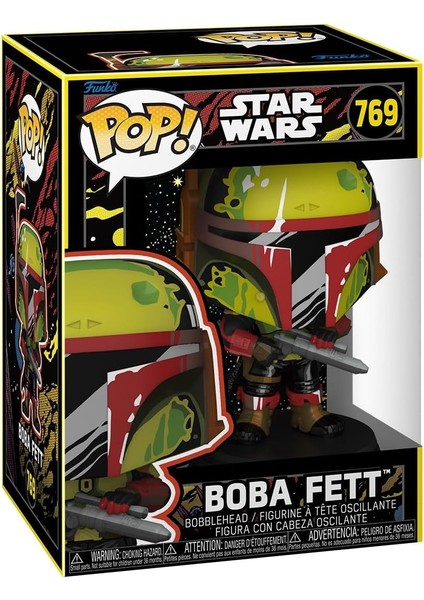 Pop: Boba Fett (Retro) Figür