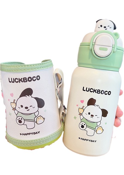 Çizgi Film Çift Içecek Büyük Kapasiteli Portatif Öğrenci Yalıtım Su Isıtıcısı (Yurt Dışından)