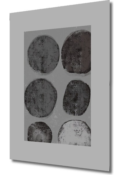 Dekoratif Ahşap Dikdörtgen Tablo Dairelerin Ahengi fiyatları