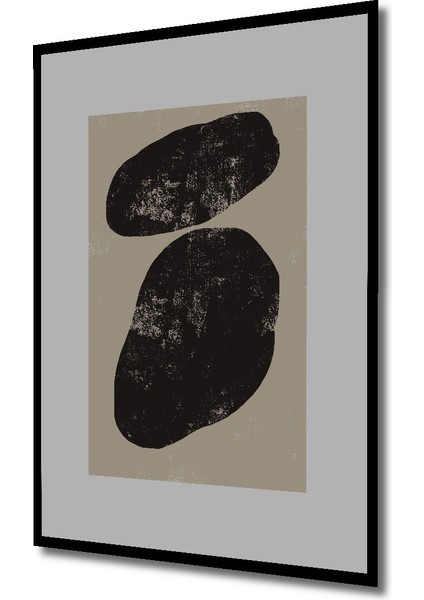 Dekoratif Ahşap Dikdörtgen Tablo Minimalist Soyutluk Çerçeve Görünümlü fiyatları