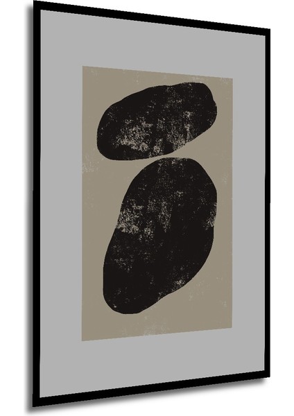 Dekoratif Ahşap Dikdörtgen Tablo Minimalist Soyutluk Çerçeve Görünümlü modelleri