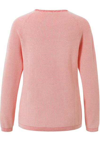 Kadın Örgü Kazak, Yumuşak Pamuklu, Mercan fiyatları