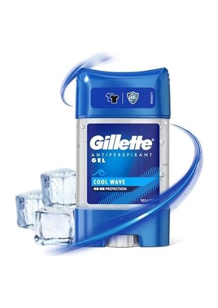 Gillette Clear Jel Power Rush Antiperspirant Deodorant 70 ml fiyatları
