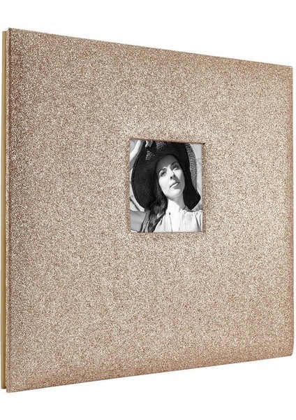 Post Bound Album Mit Fenster, Mehrfarbig, 31,75 x 34,29 x 2,54 cm