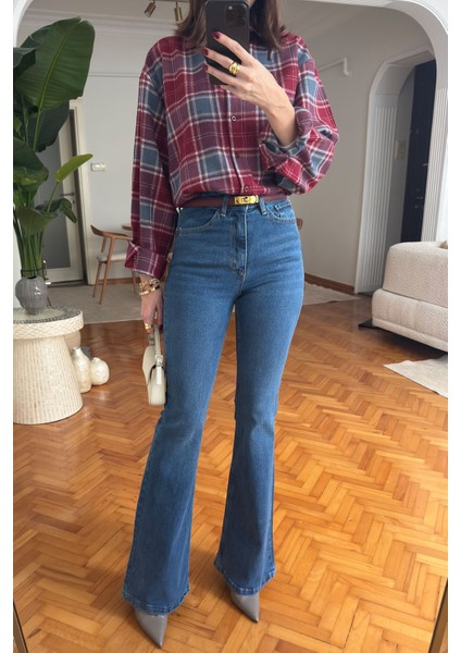 Marka Model Ispanyol Jean- Açık Mavi